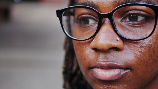 a college student talking about black history and racism