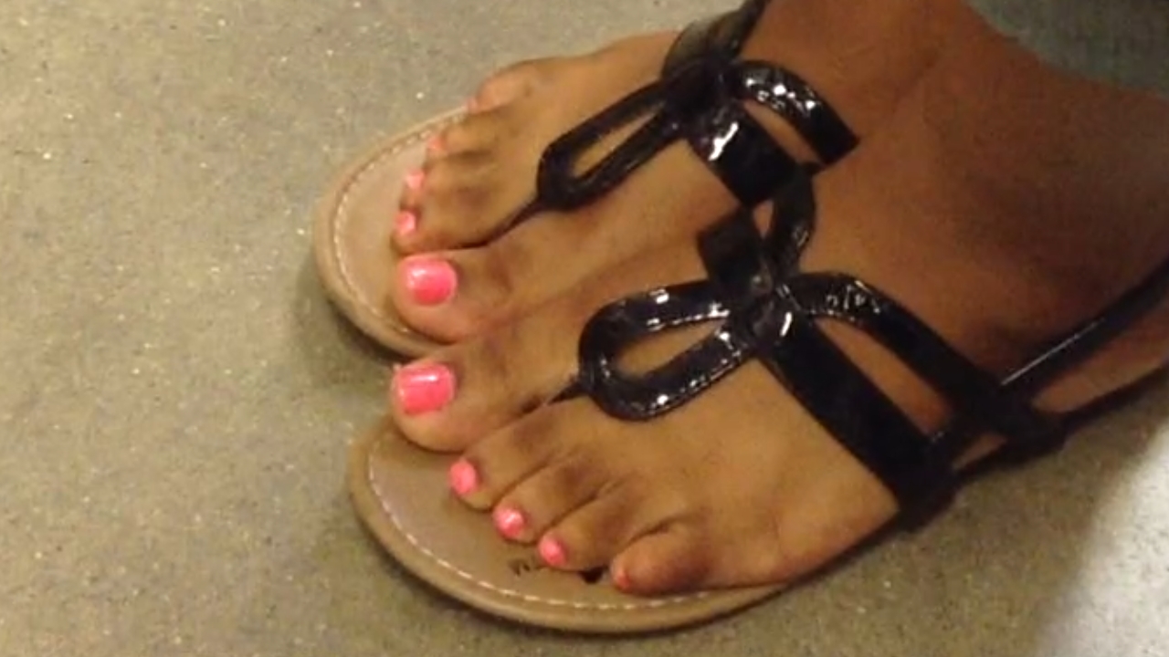 A Mixed Girl With Beautiful Feet