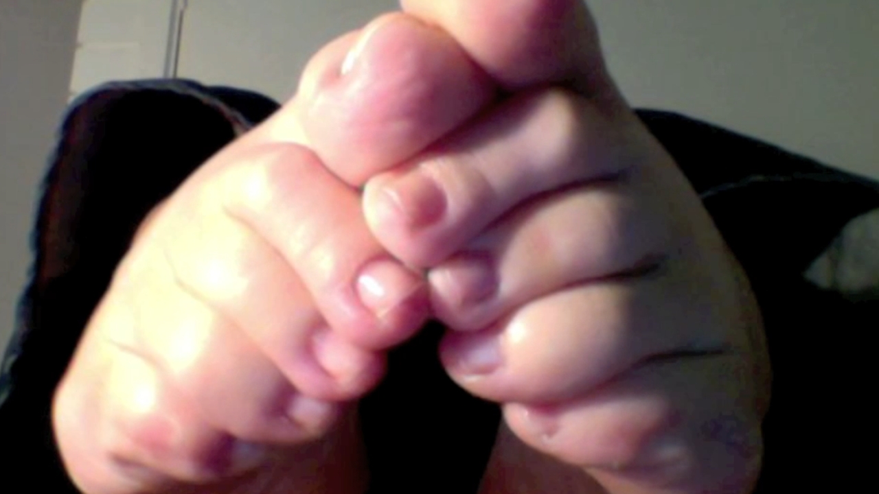 Princess KC doing a foot fetish tease