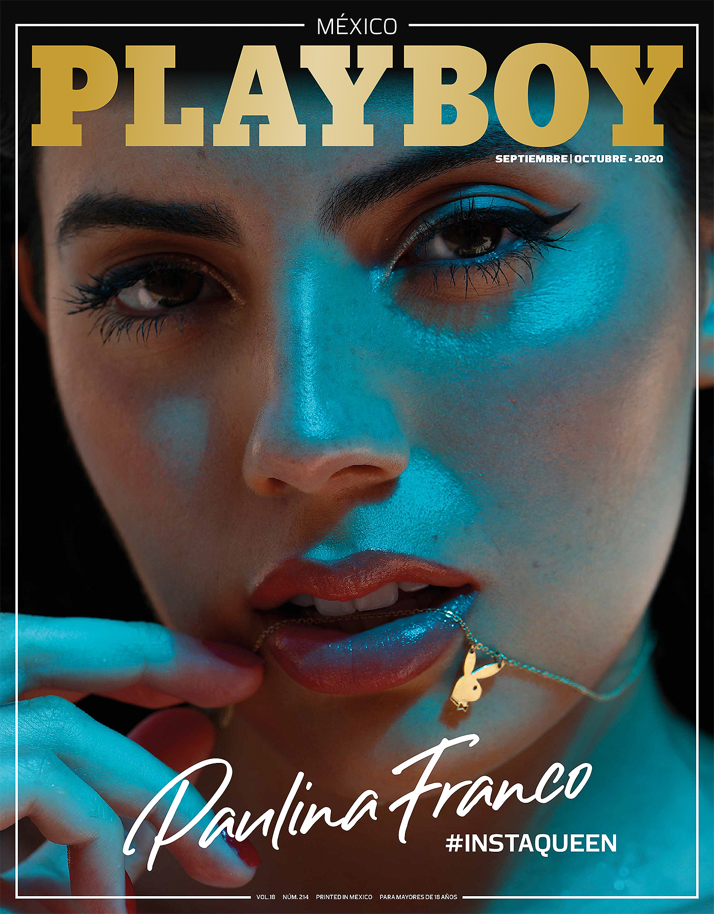 Paulina Franco on the cover of Playboy