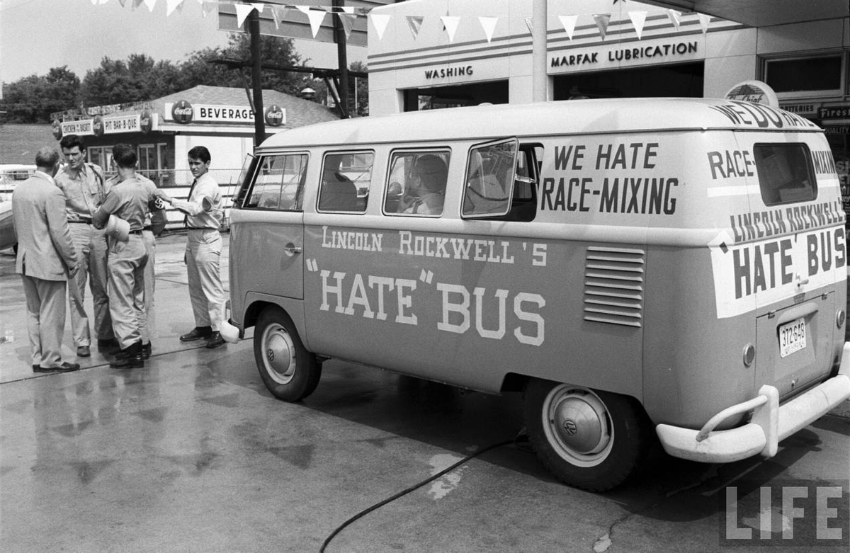 Lincoln Rockwell's Hate Bus