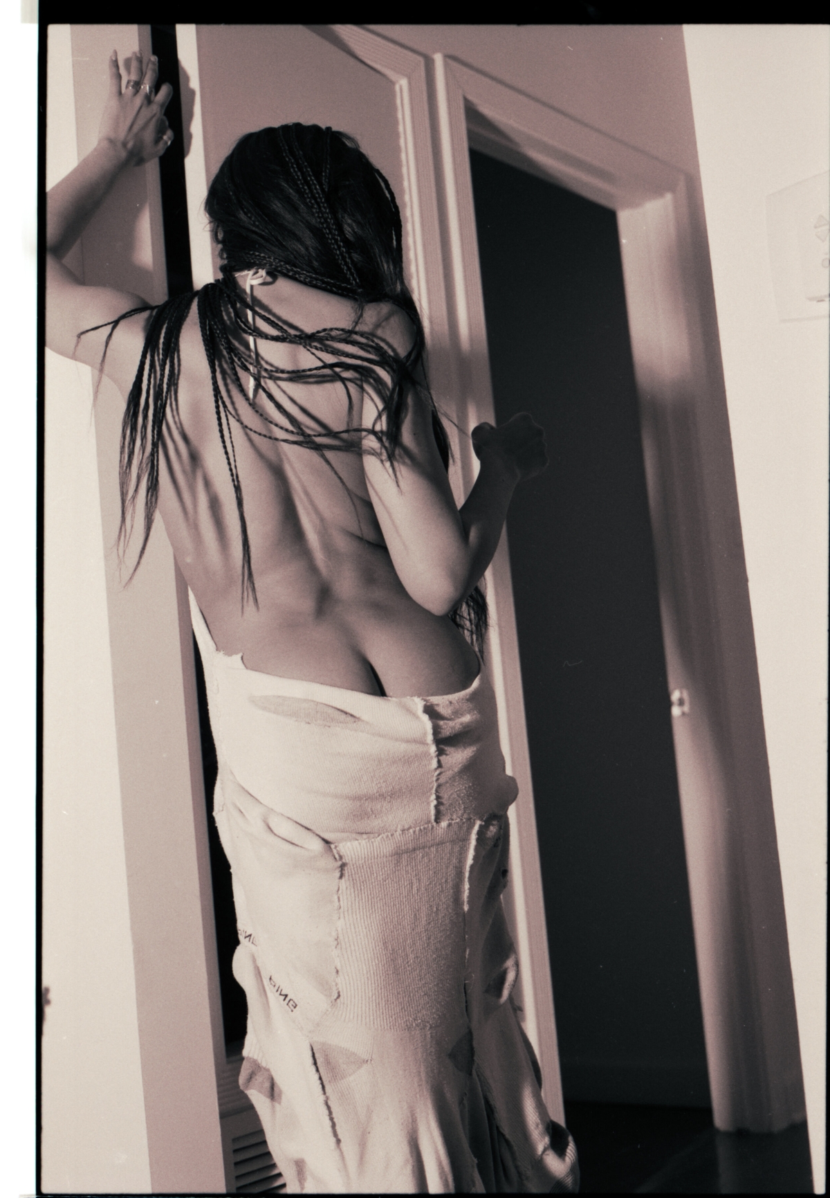 Tinashe showing her ass