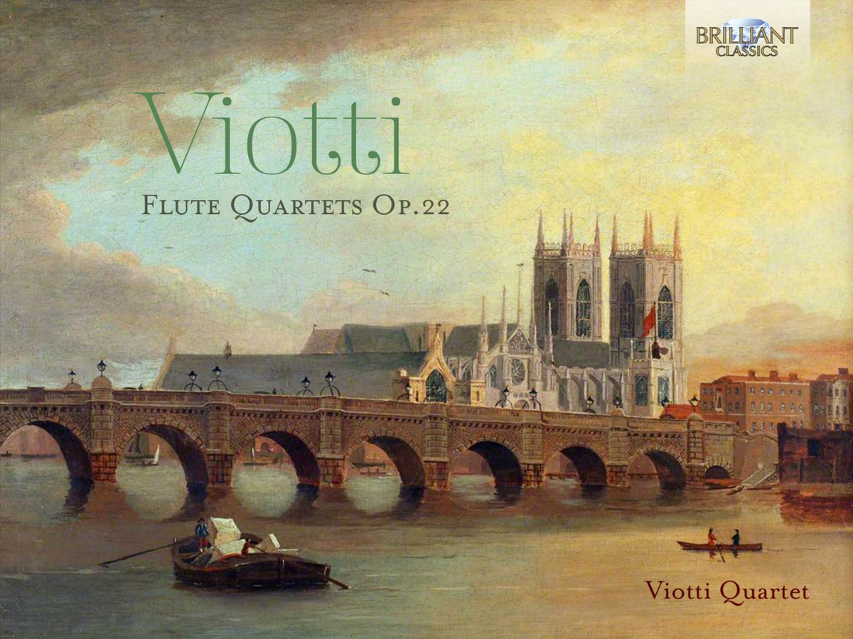 audio review : Brilliant Classics music : Viotti [ Flute Quartets Opus 22 ]