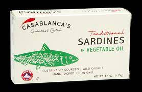 Casablanca's Greatest Catch [ Traditional Sardines In Vegetable Oil ]