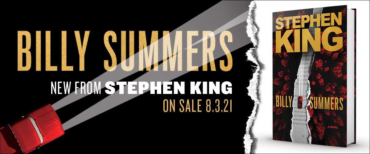 promo : Stephen King's Billy Summers novel