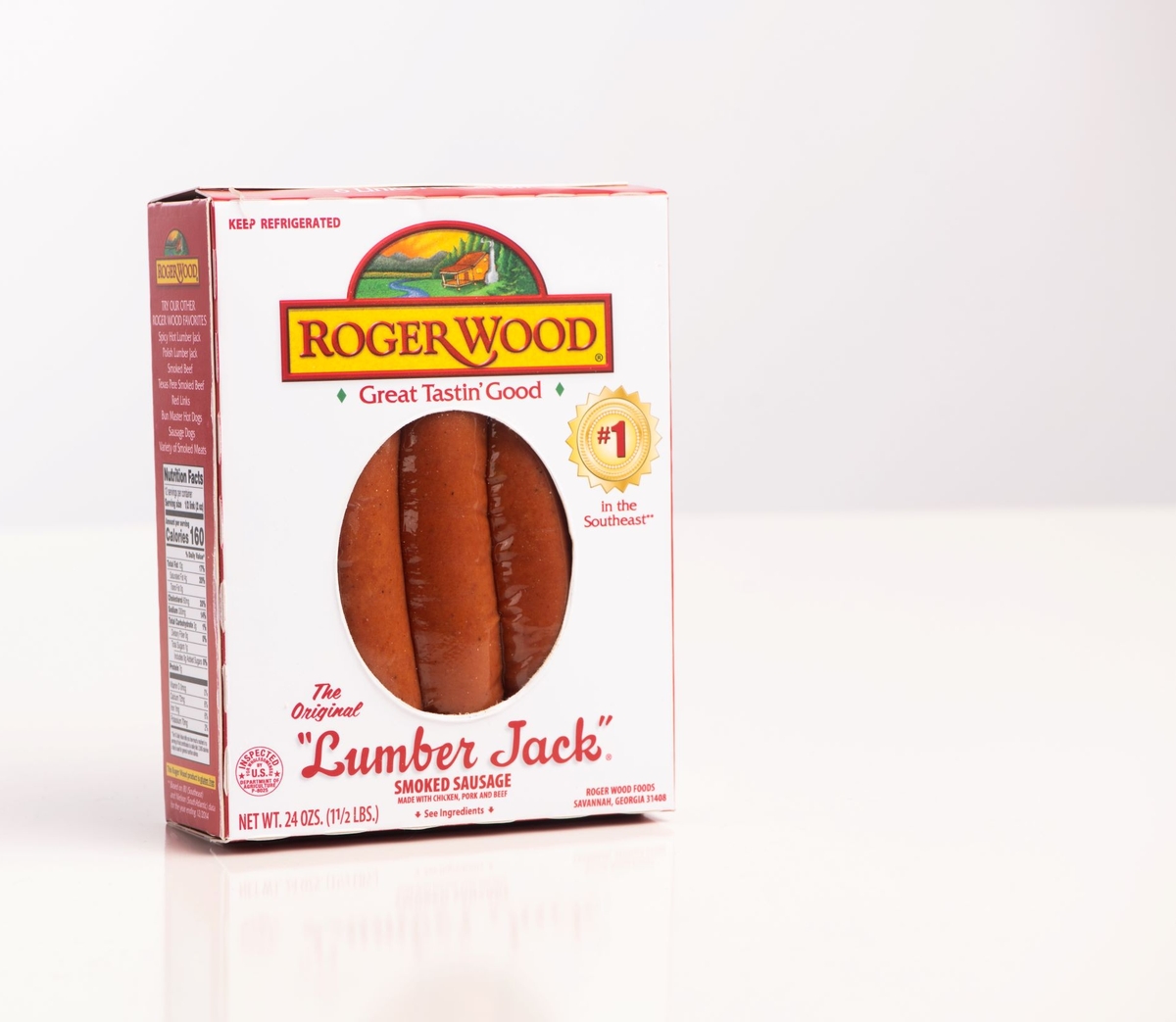 Roger Wood Lumber Jack Smoked Sausage