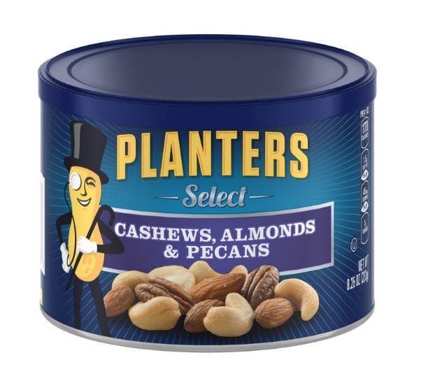 Planters Select Cashews Almonds And Pecans