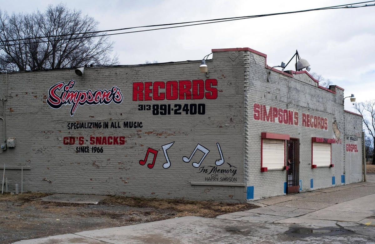 Simpson's Records in Detroit