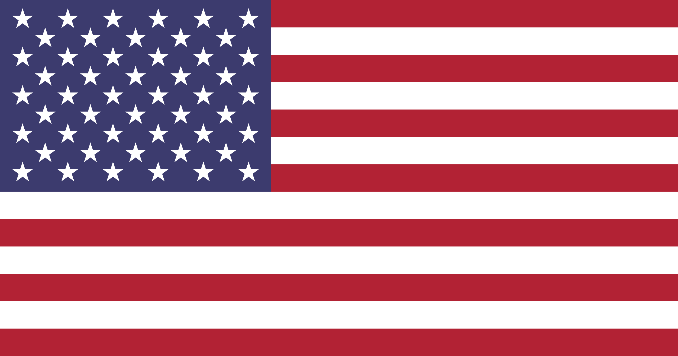an American flag