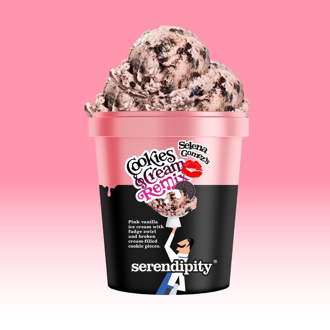 Serendipity Ice Cream : Selena Gomez's Cookies And Cream Remix