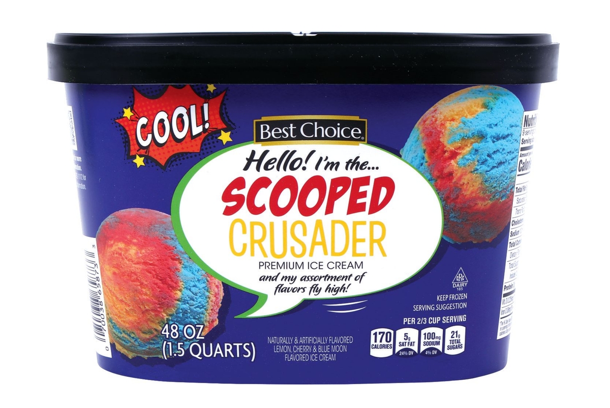 Best Choice Premium Ice Cream : Scooped Crusader
