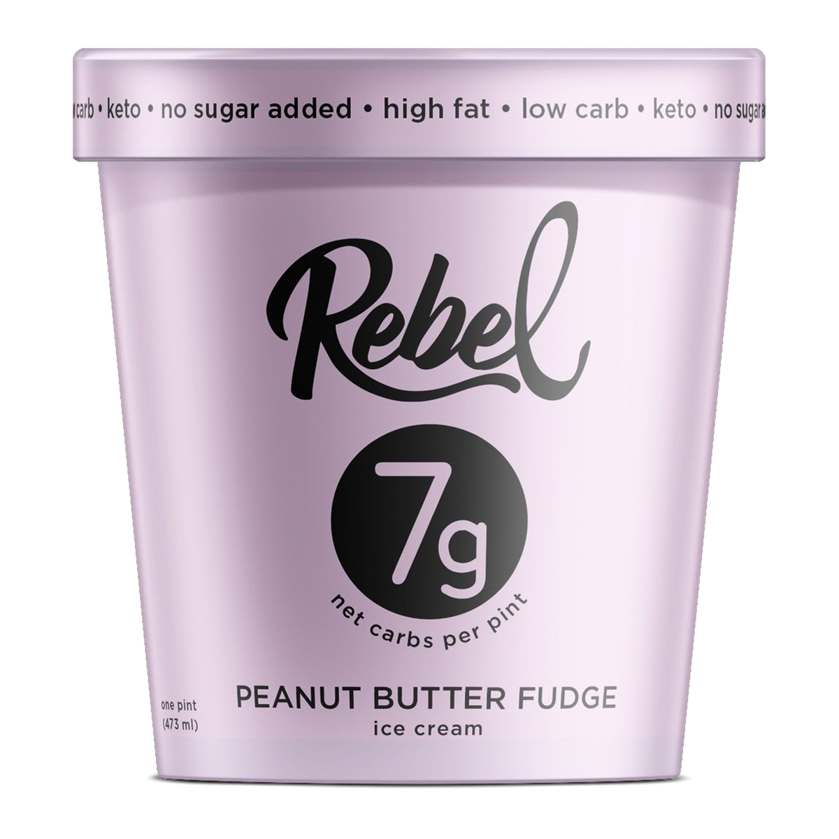 Rebel Ice Cream : Peanut Butter Fudge