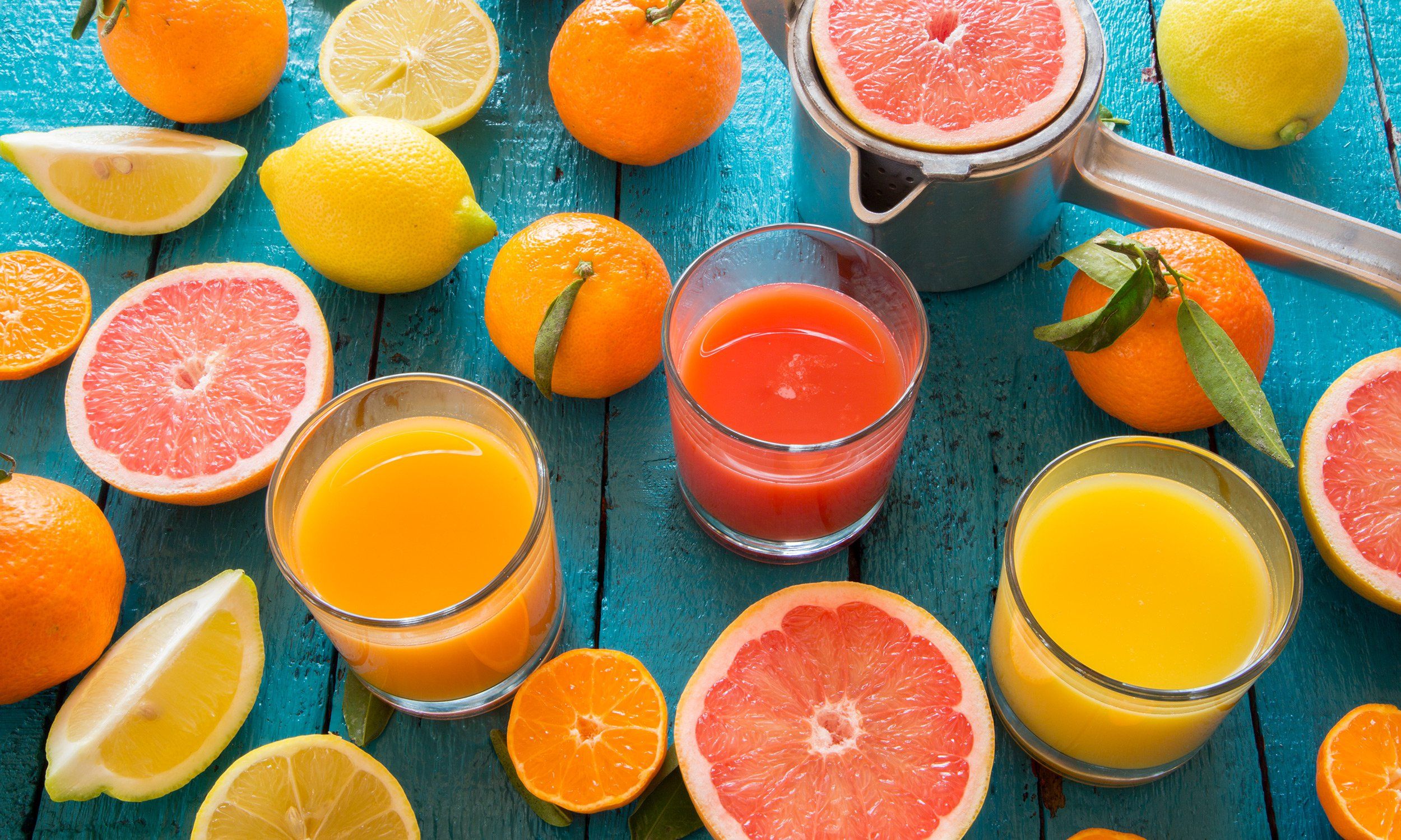 citrus fruit and juice