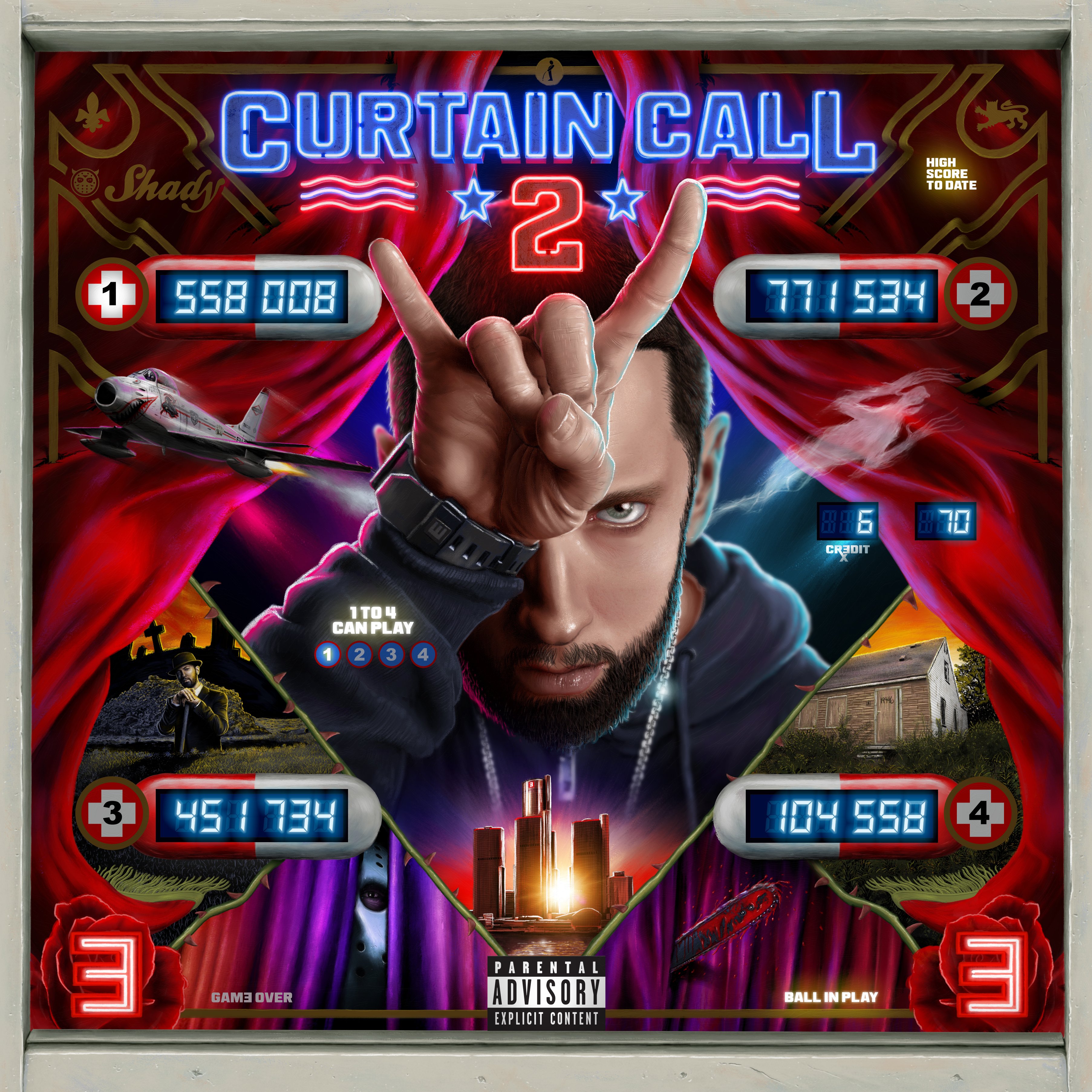 promo : Eminem's Curtain Call 2 album