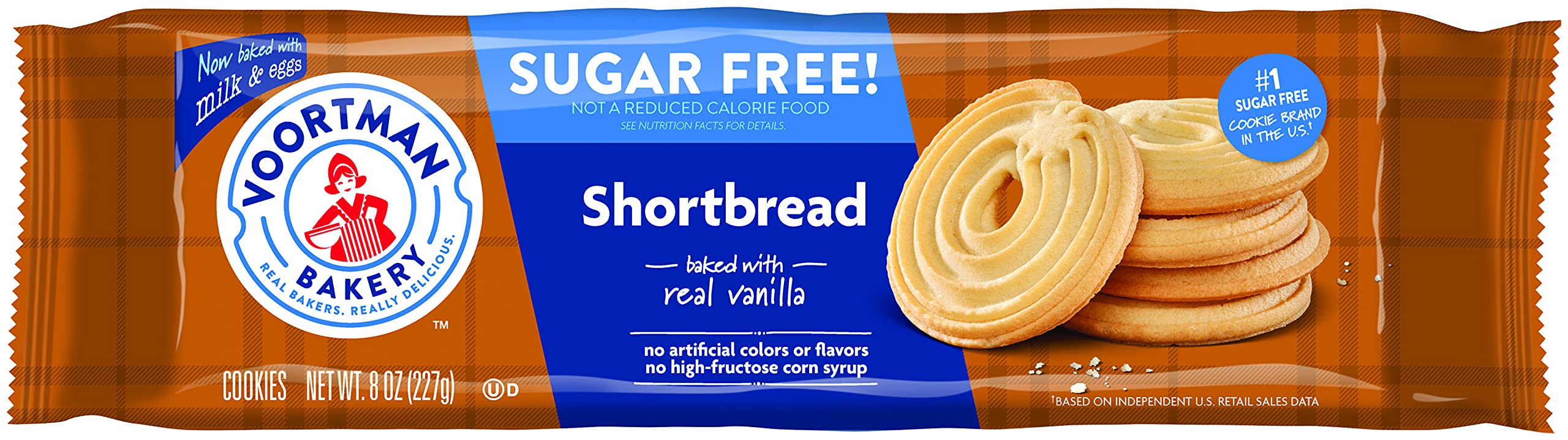 Voortman Bakery Sugar Free Cookies : Shortbread