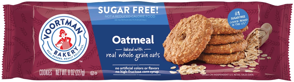 Voortman Bakery Sugar Free Cookies : Oatmeal