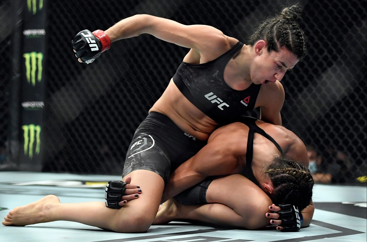 video review : Marina Rodriguez versus Amanda Ribas at UFC 257