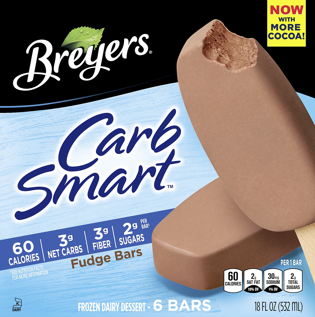 Breyers CarbSmart Fudge Bars