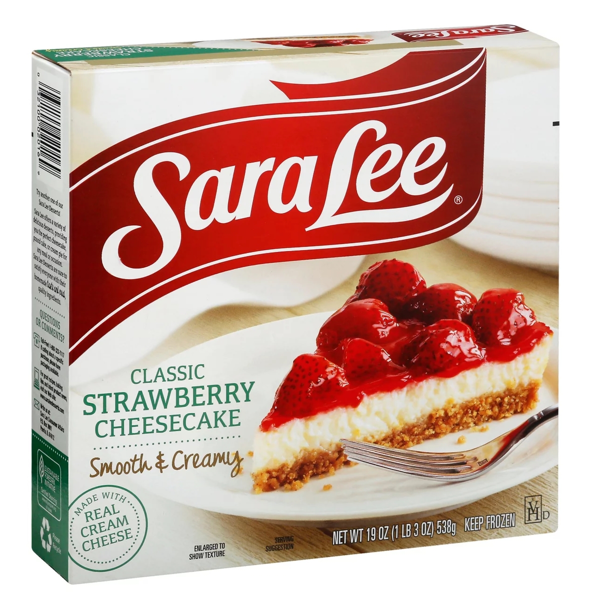 Sara Lee Classic Strawberry Cheesecake