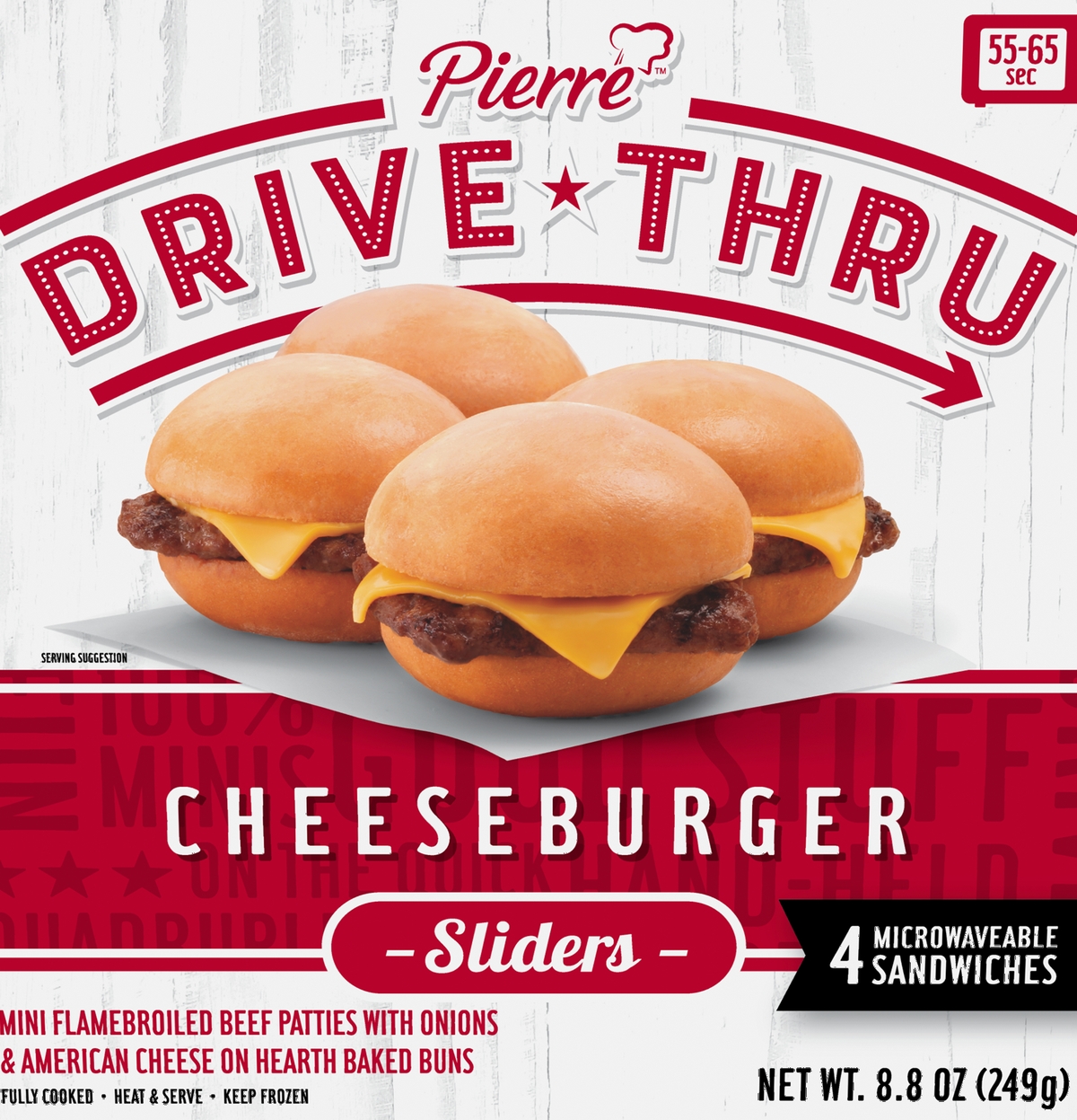 Pierre Drive Thru Cheeseburger Sliders