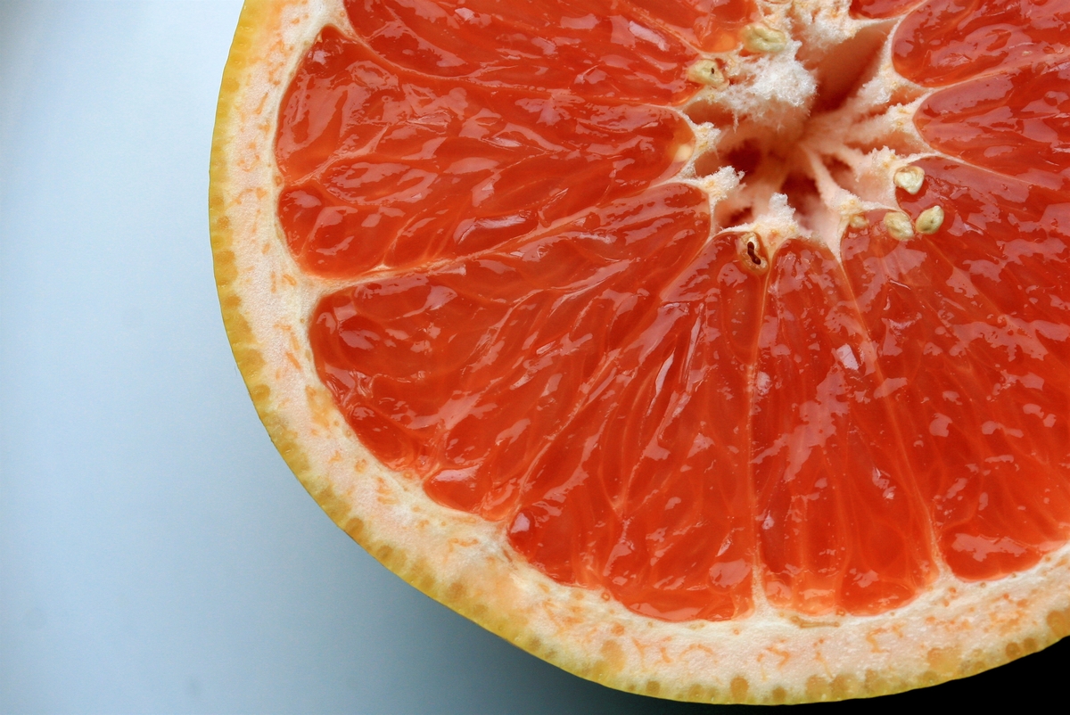 a grapefruit