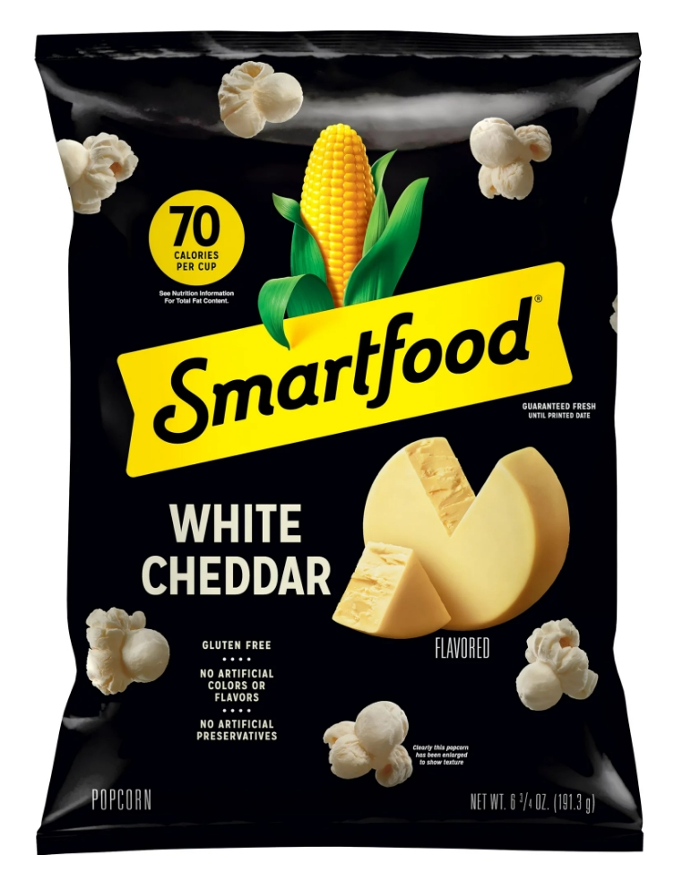 Smartfood Popcorn : White Cheddar
