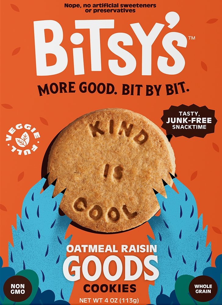 Bitsy's Cookies : Oatmeal Raisin Goods