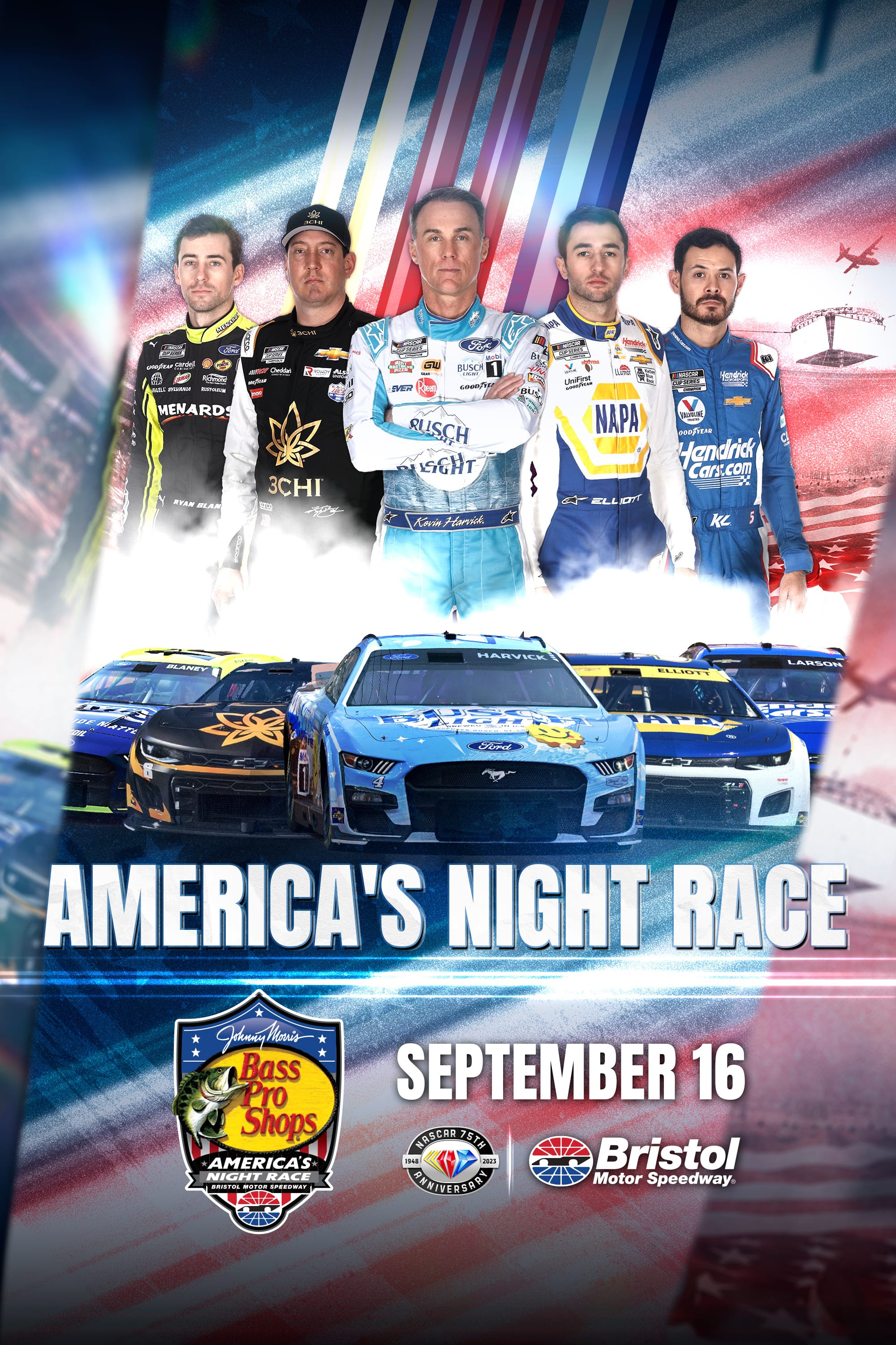 promo : America's Night Race at Bristol Motor Speedway