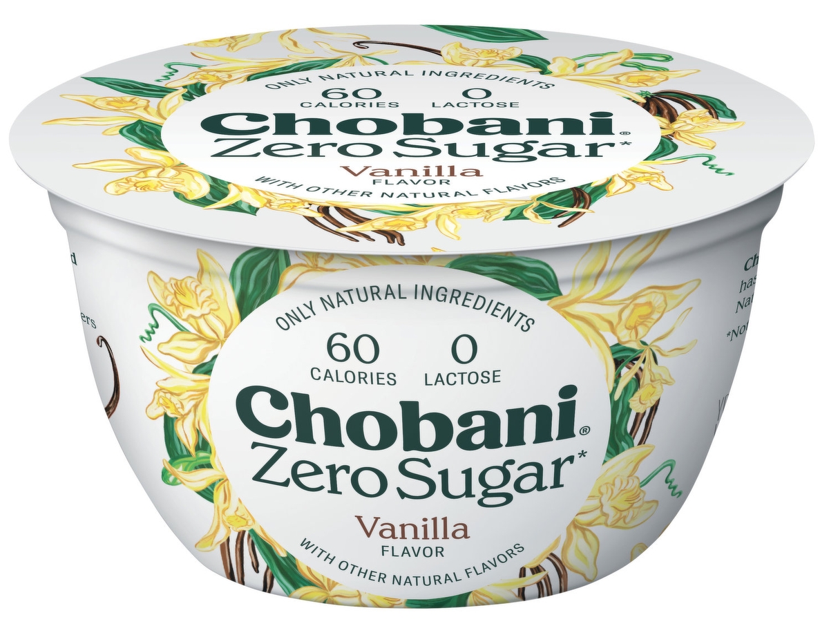 Chobani Zero Sugar : Vanilla