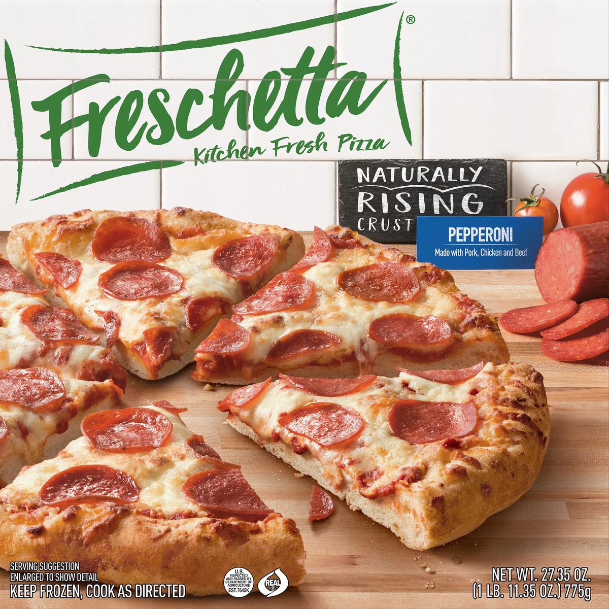 Freschetta Kitchen Fresh Pizza [ Naturally Rising Crust ] : Pepperoni