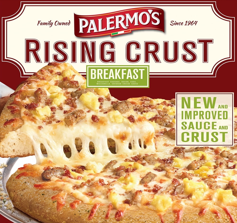 Palermo's Rising Crust Breakfast Pizza
