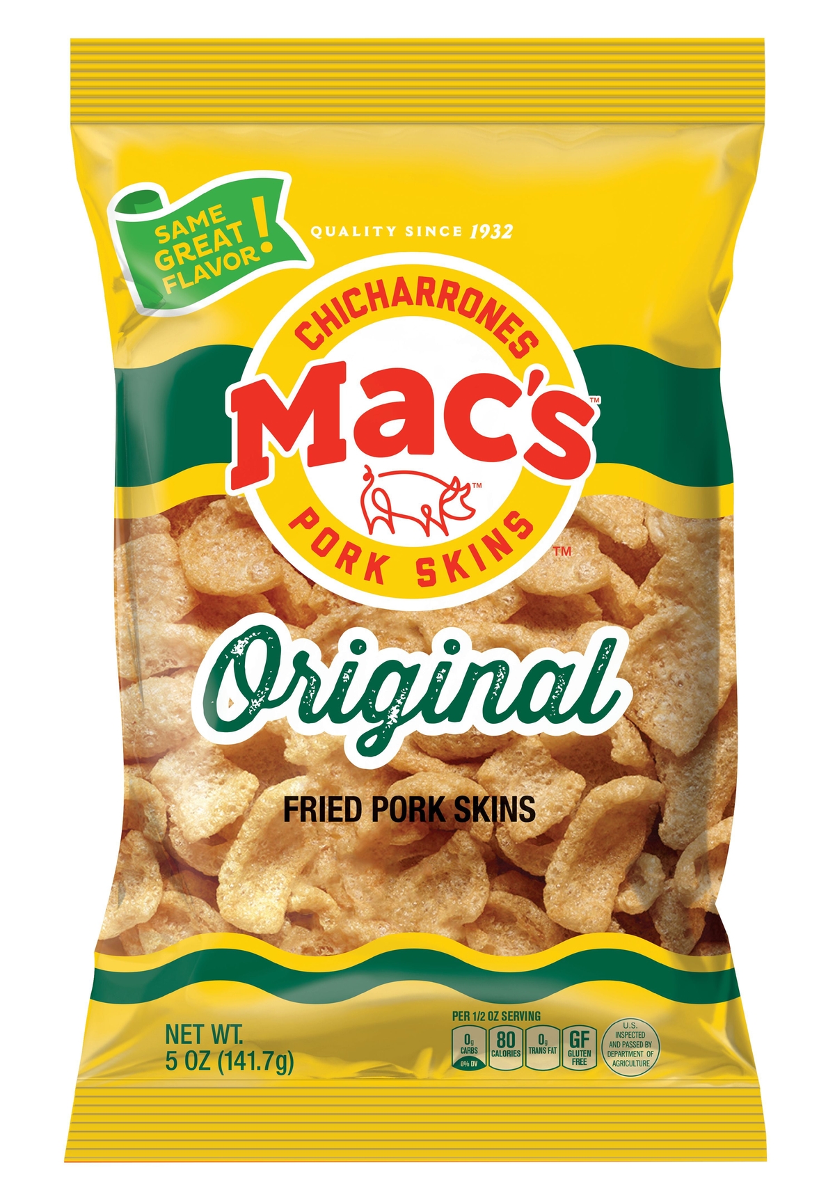 Mac's Original Fried Pork Skins