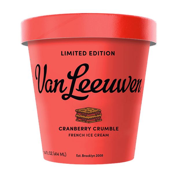 Van Leeuwen French Ice Cream : Cranberry Crumble
