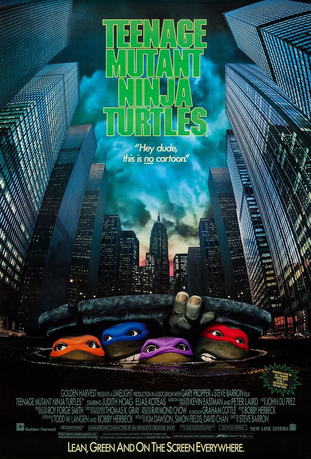 a promo for Teenage Mutant Ninja Turtles