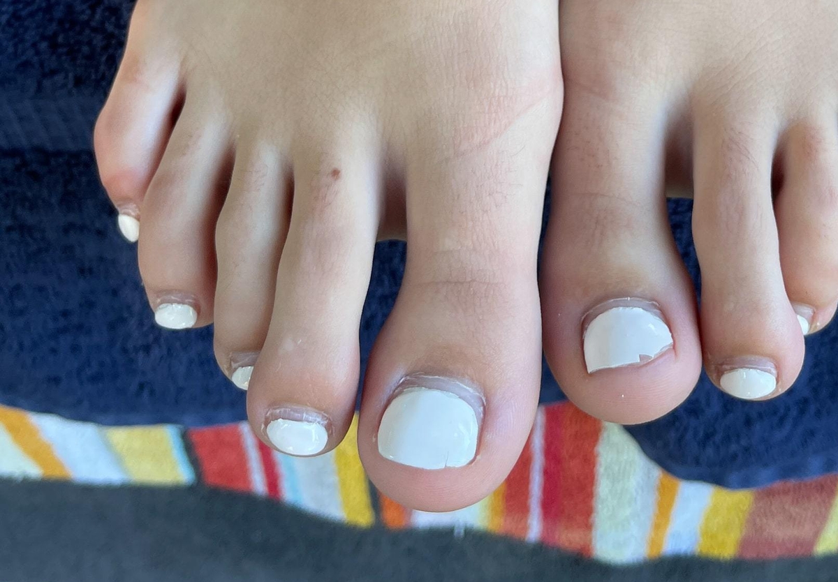 Angel Gostosa's toes