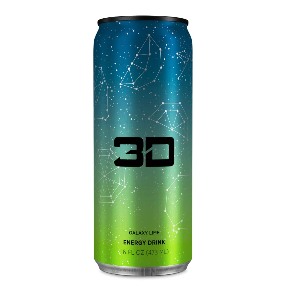 3D Energy Drink : Galaxy Lime