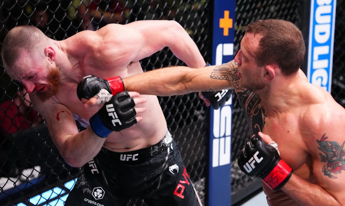 video review : Jack Hermansson versus Joe Pyfer at UFC Fight Night