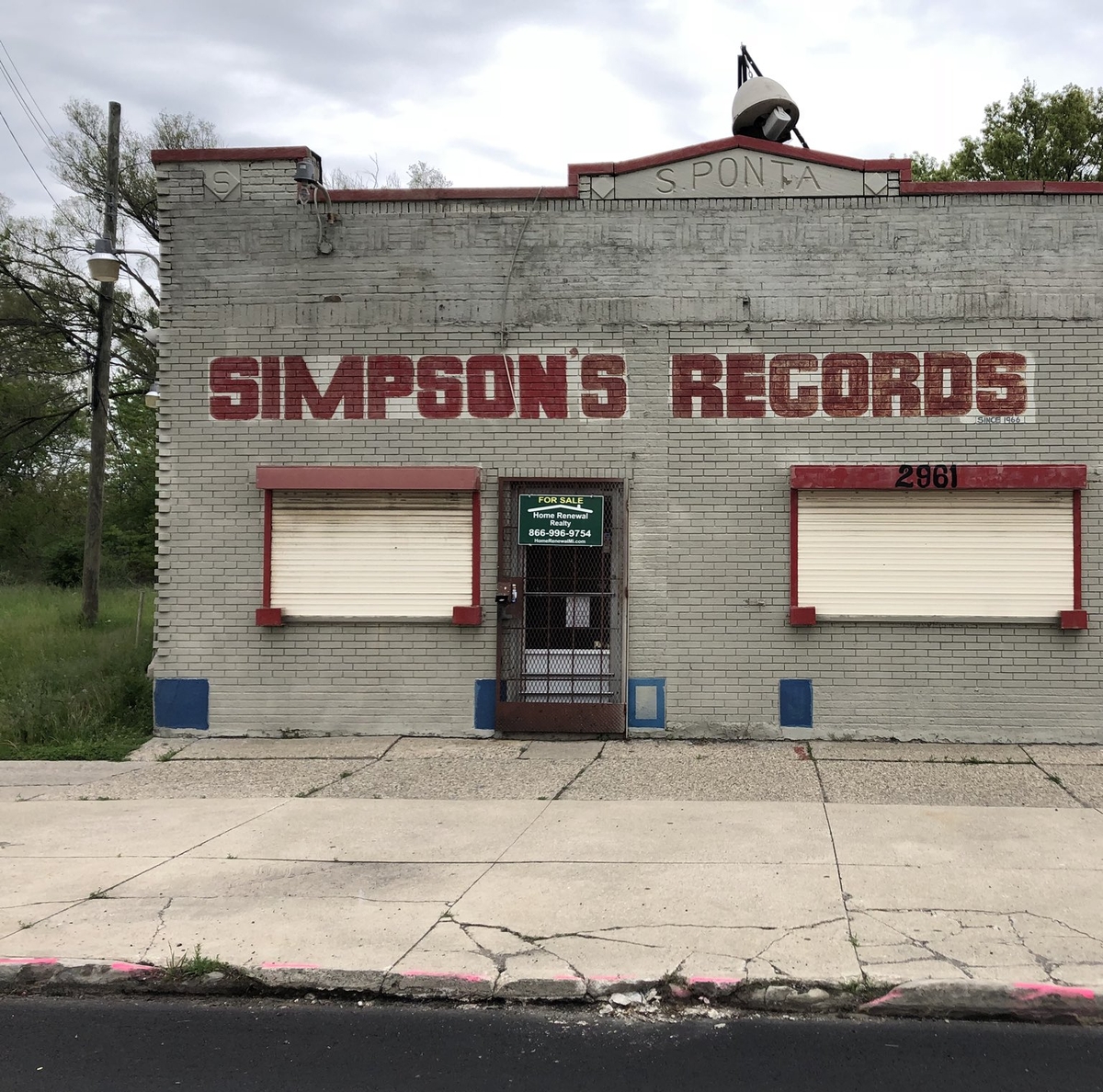Simpson's Records in Detroit