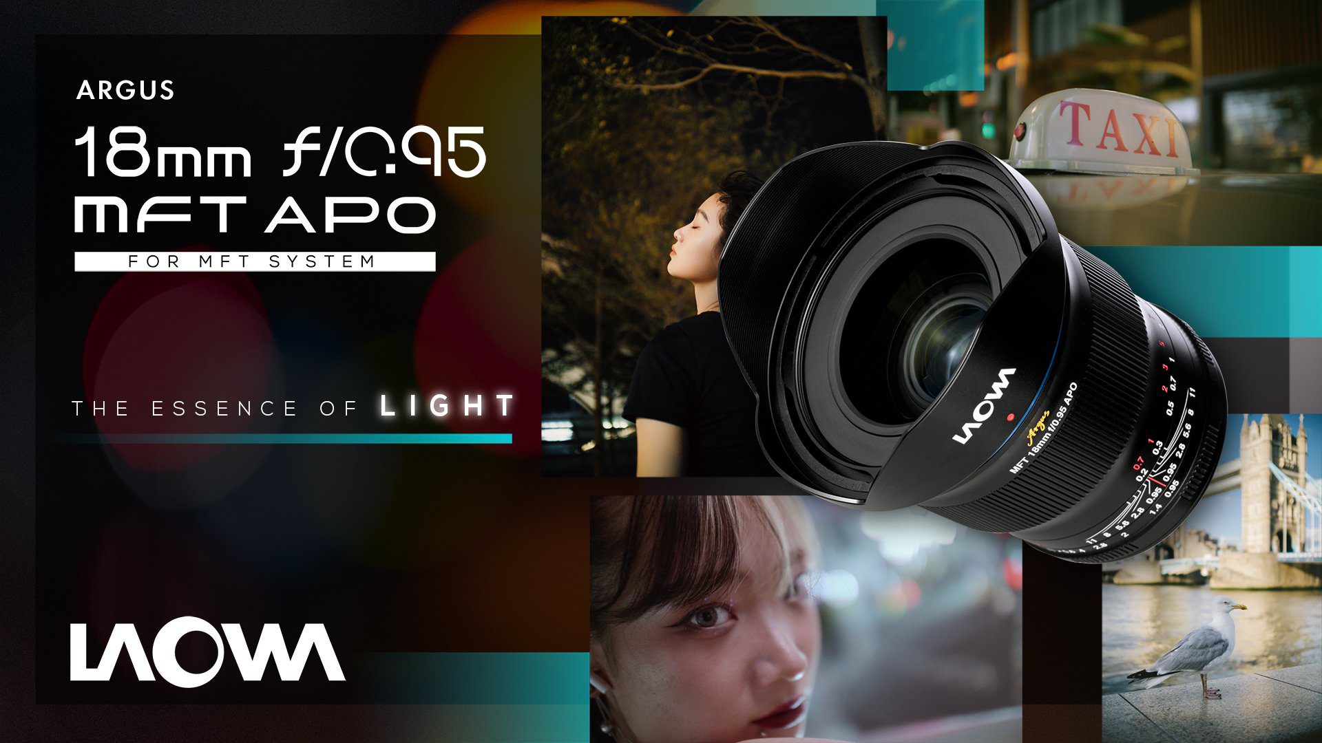 promo : the Laowa Argus 18-millimeter F0.95 MFT APO lens
