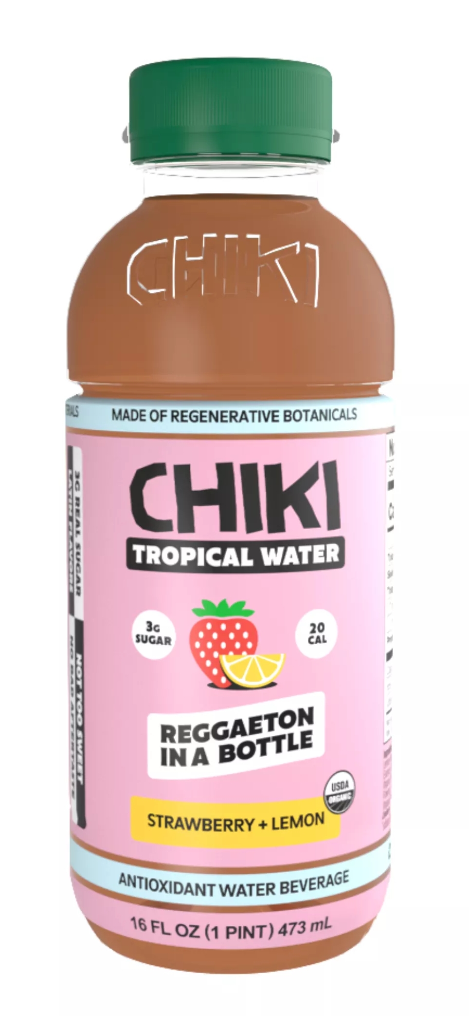 Chiki Tropical Water : Strawberry And Lemon