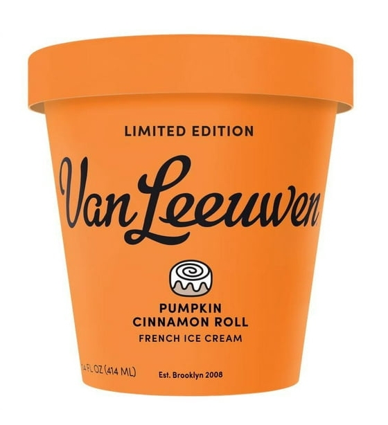 Van Leeuwen French Ice Cream : Pumpkin Cinnamon Roll