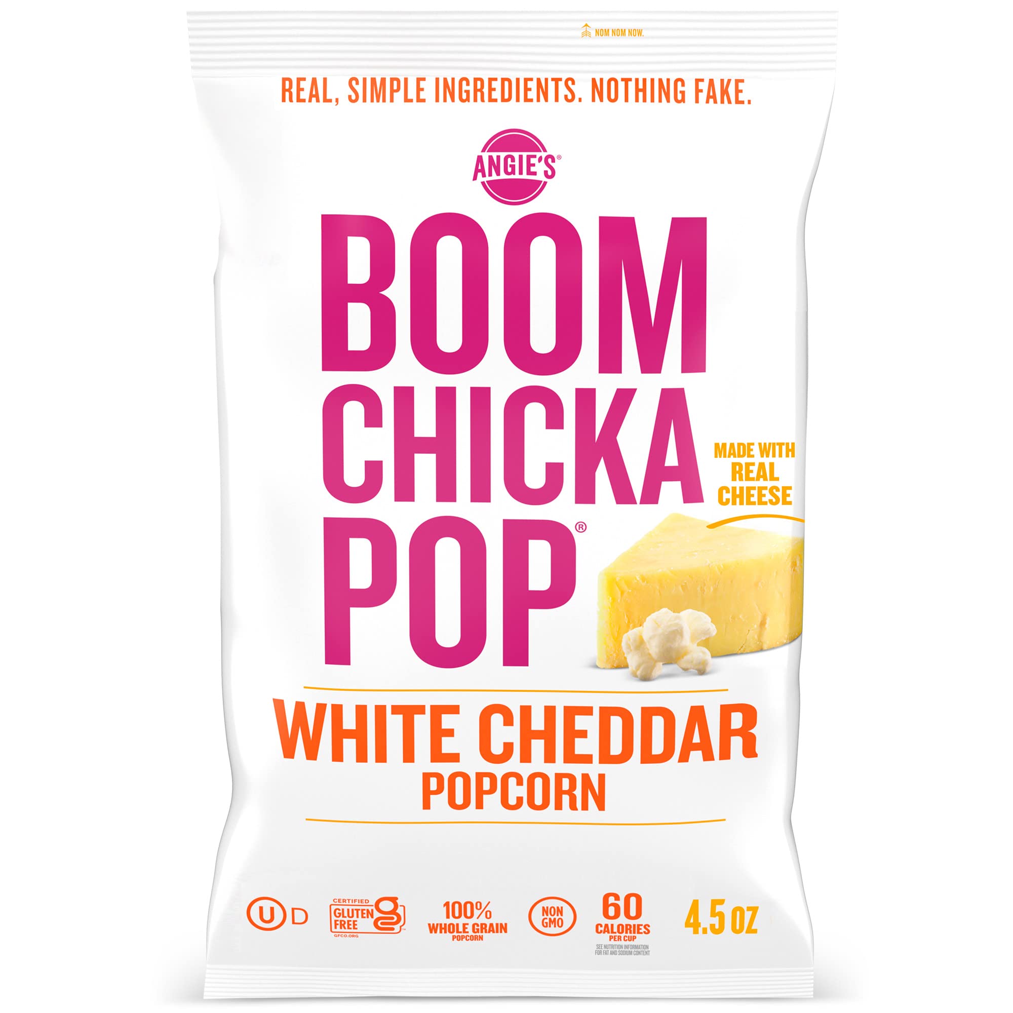 Angie's Boom Chicka Pop Popcorn : White Cheddar