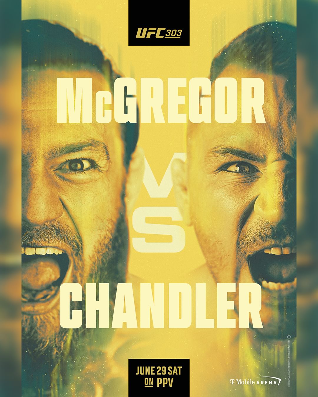 promo : Conor McGregor versus Michael Chandler at UFC 303