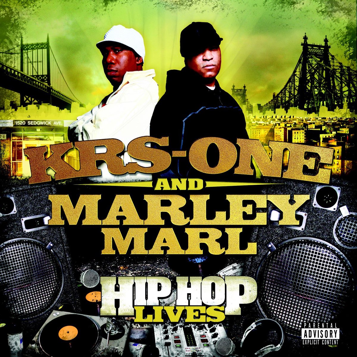 audio review : Hip Hop Lives ( album ) ... KRS-One + Marley Marl