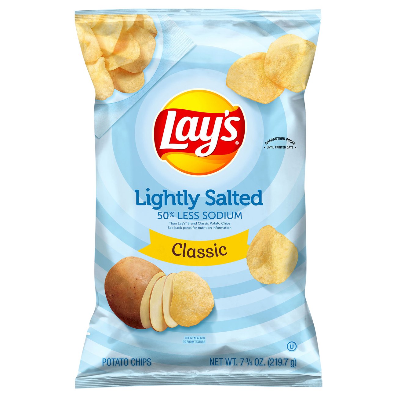 Lay's Potato Chips : Classic [ Lightly Salted ]