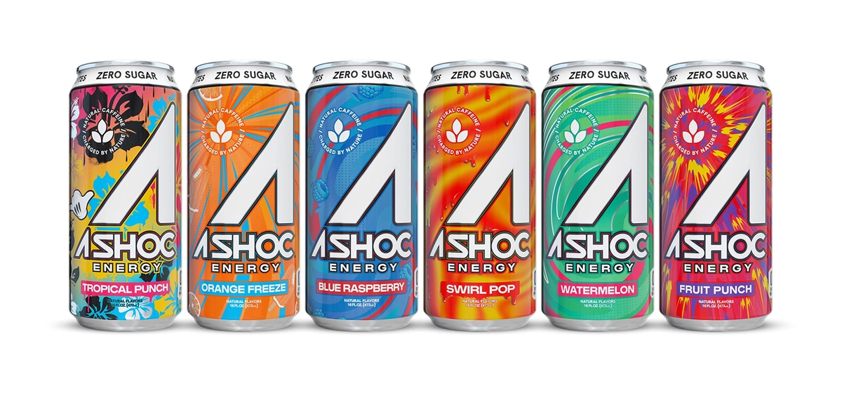 A Shoc Energy drinks