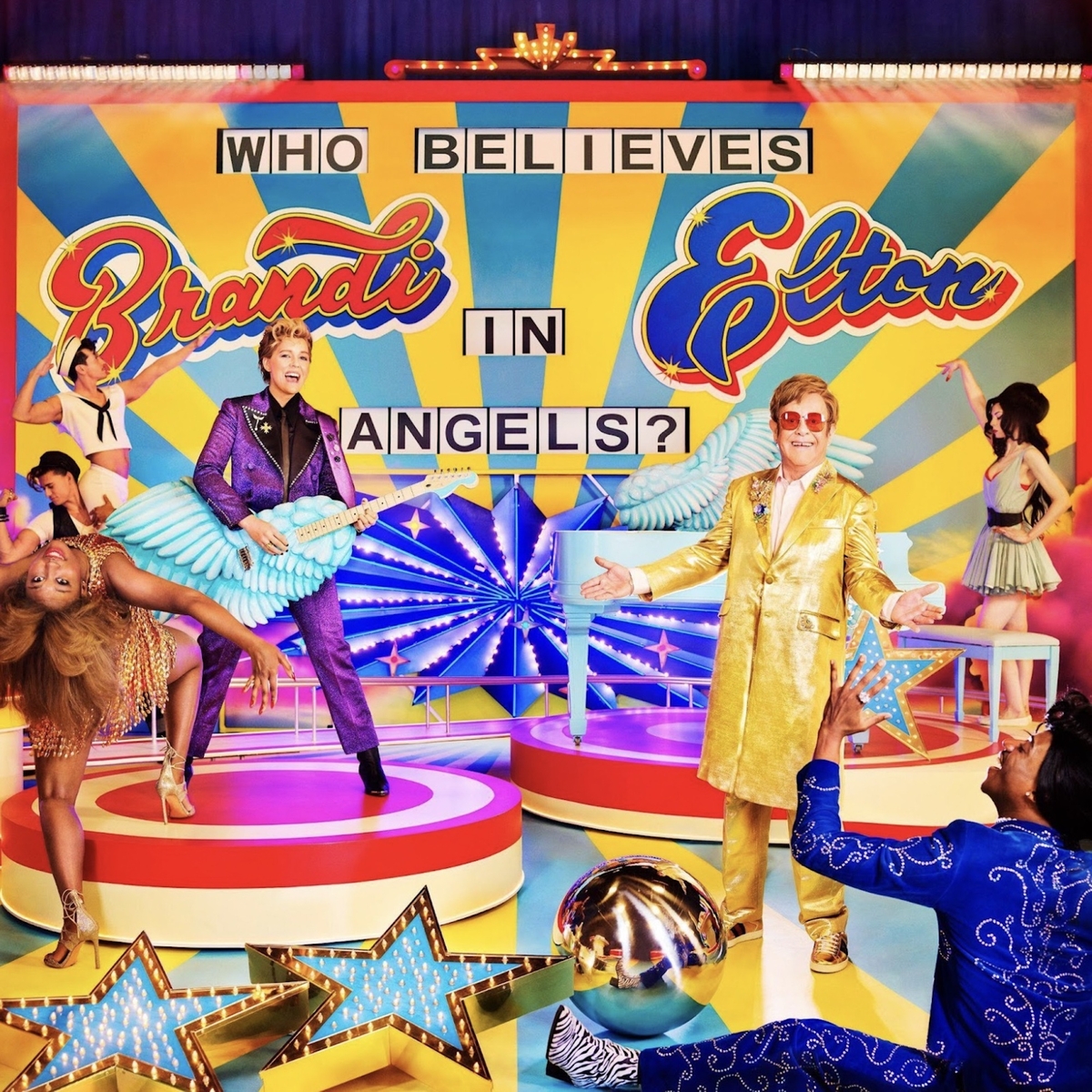 audio review : Who Believes In Angels ( album ) ... Elton John + Brandi Carlile