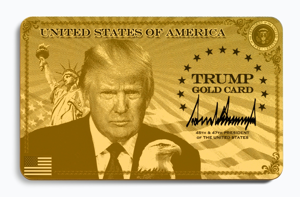 promo : the Trump Gold Card