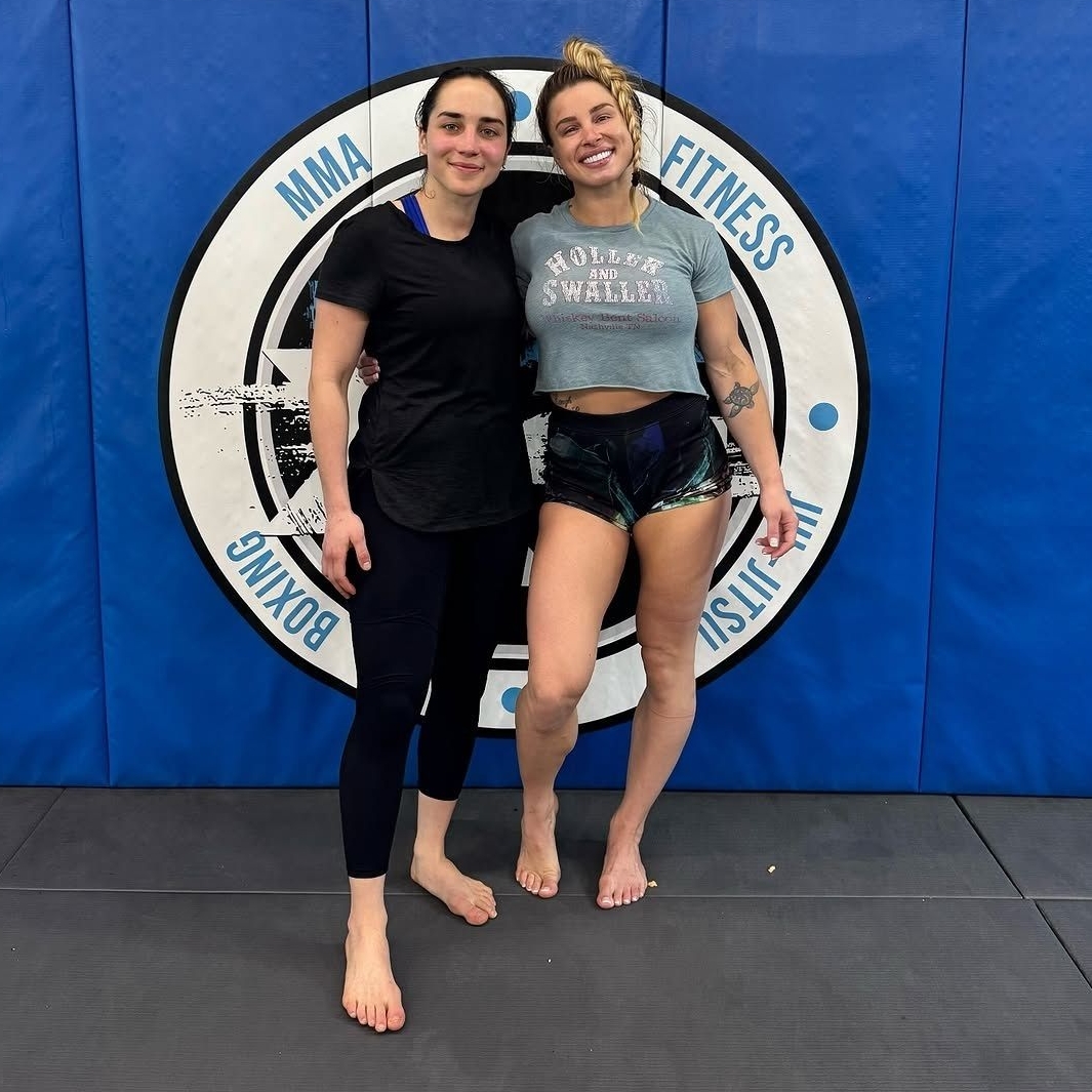 Veronica Hardy and Hannah Goldy