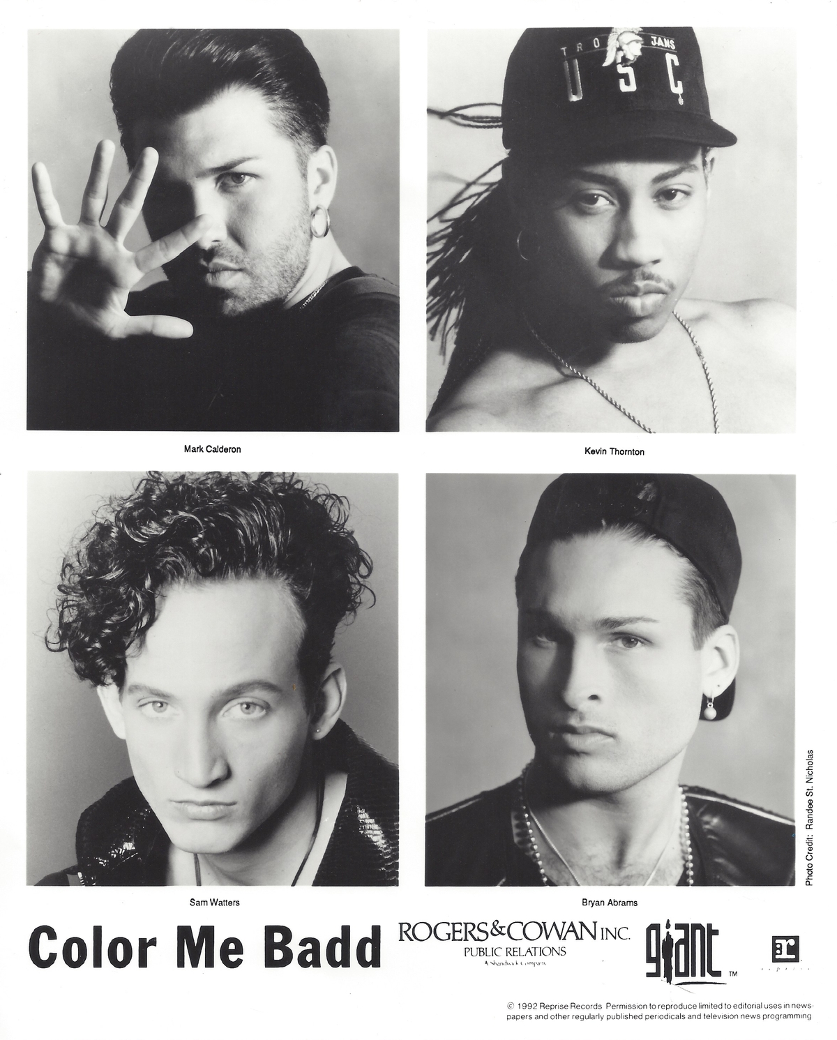 publicity photos of Color Me Badd